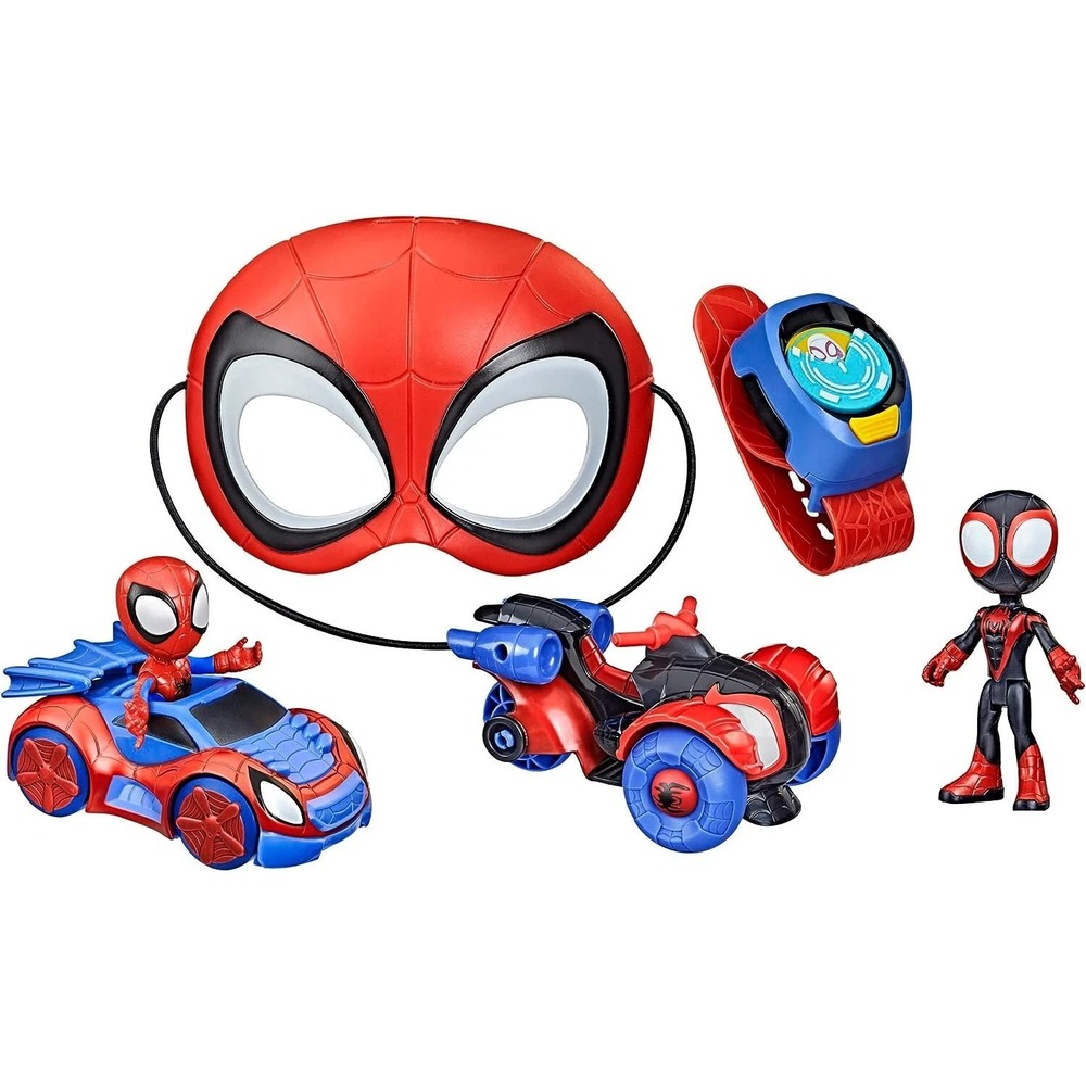 Marvel Spidey & His Amazing Friends Super Spidey Play Set Disney Junior Car